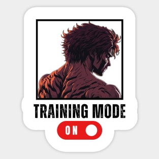 The Grappler baki Training Sticker